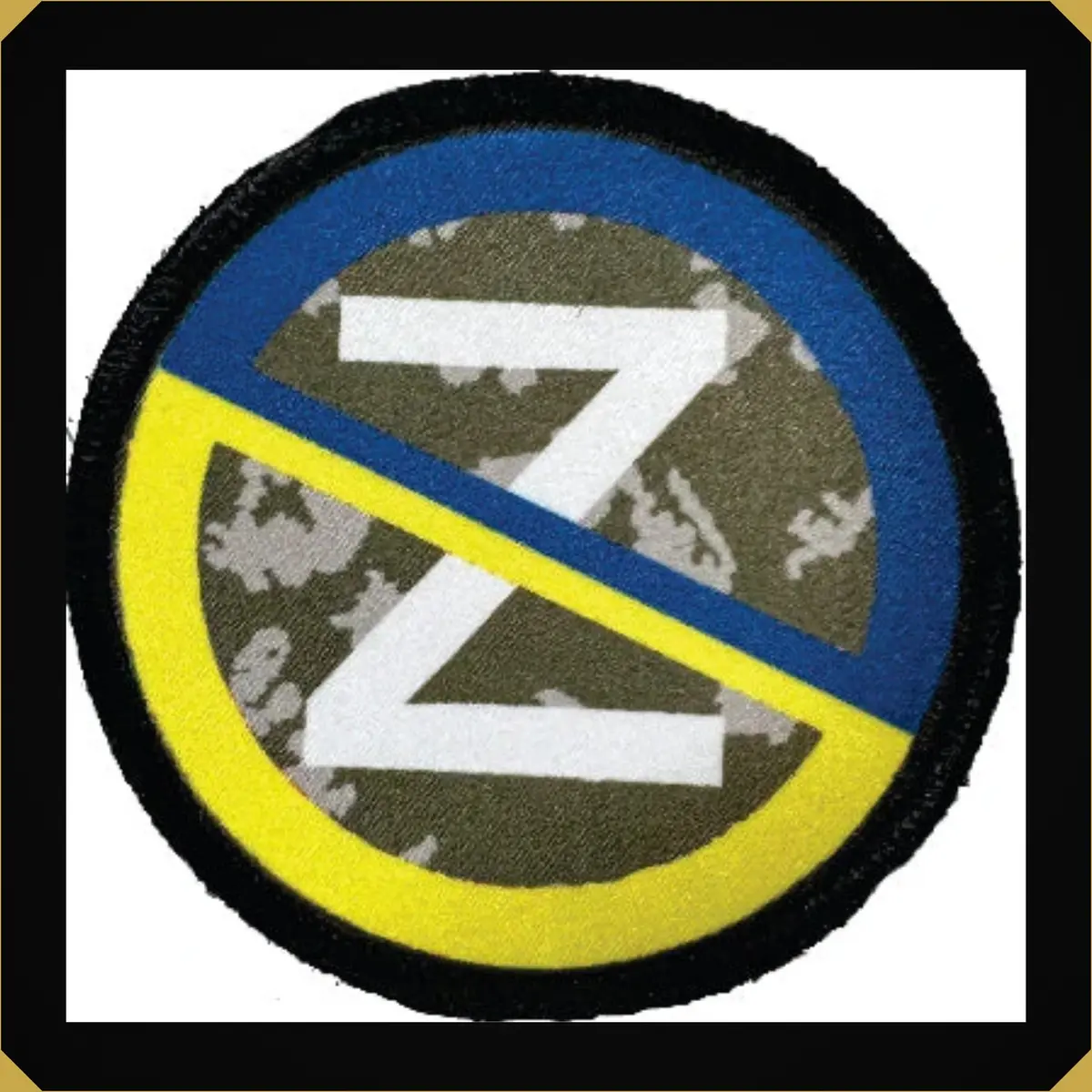 3" Anti Russia / Russian Z Ukraine Morale Patch 1