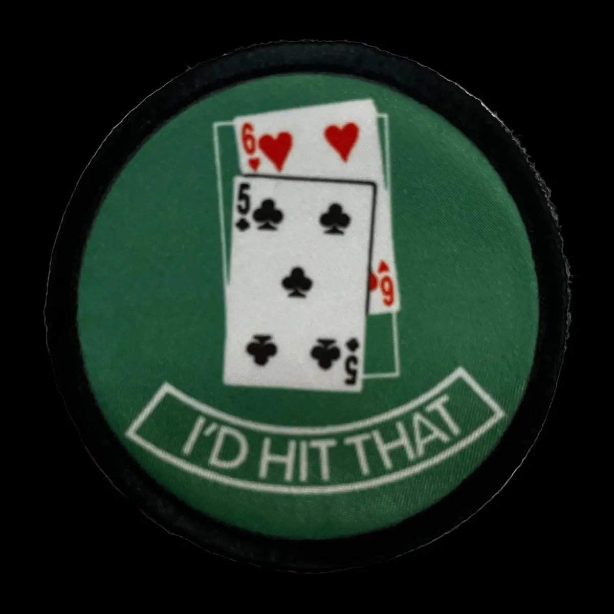3" Blackjack I'd Hit That Morale Patch 1