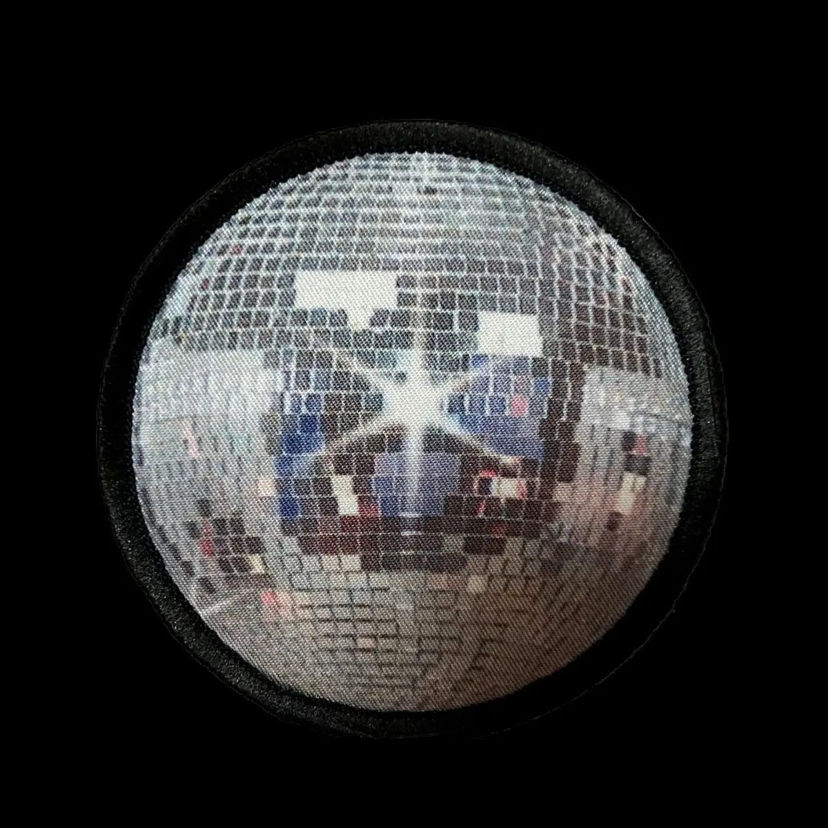 3" Disco Ball Morale Patch 1