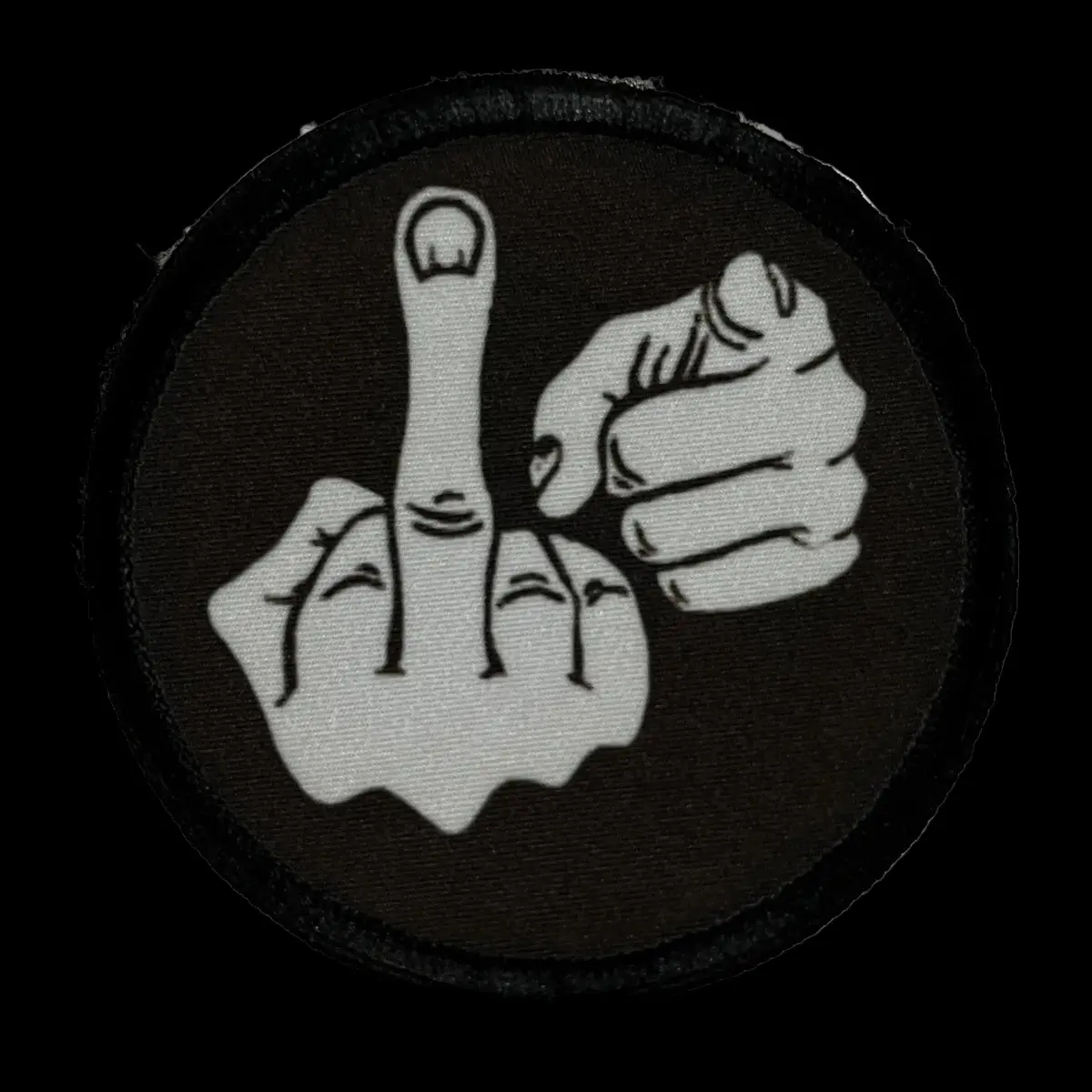 Middle Finger F--K You 3" Morale Patch 1