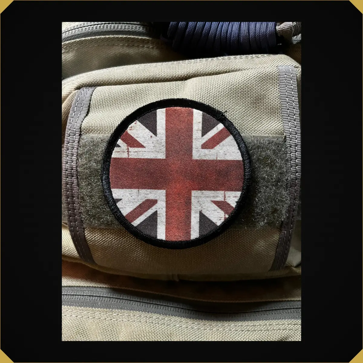 3" United Kingdom Union Jack Morale Patch 1