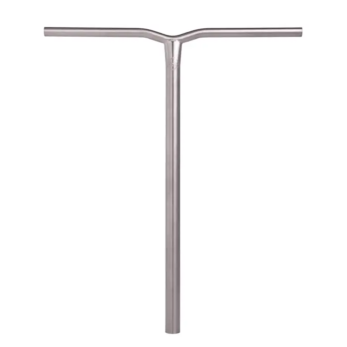 Striker Titanium Y Bend V2 Scooter Bars 700Mm, Raw 1
