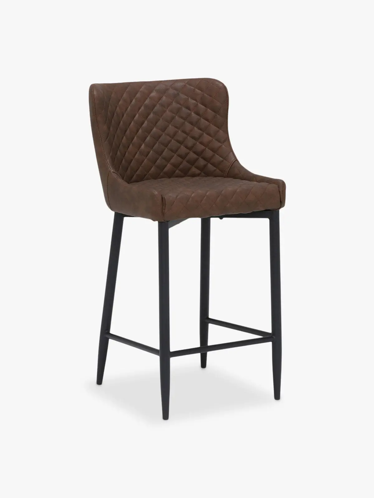 Brown Rivington Upholstered Counter Stool 1