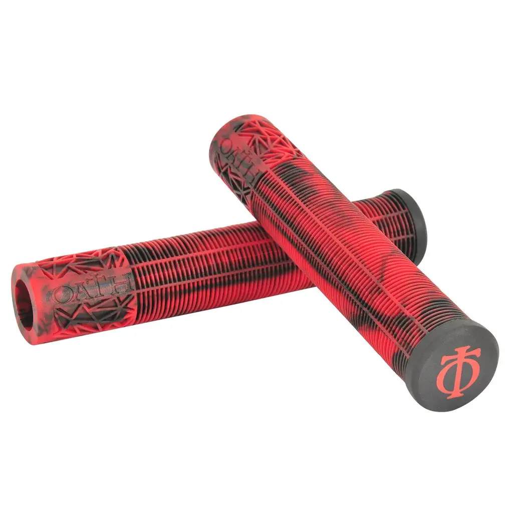 Oath Bermuda Grips 165Mm, Red/Black Marble 1