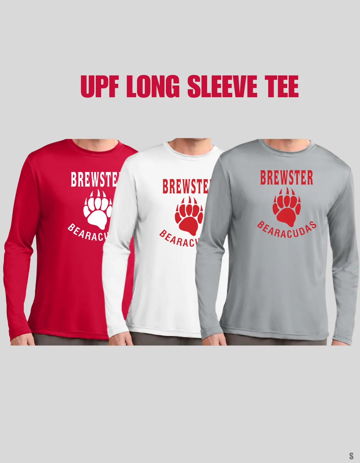 Brewster Swim Sport-Tek Upf Long Sleeve 1