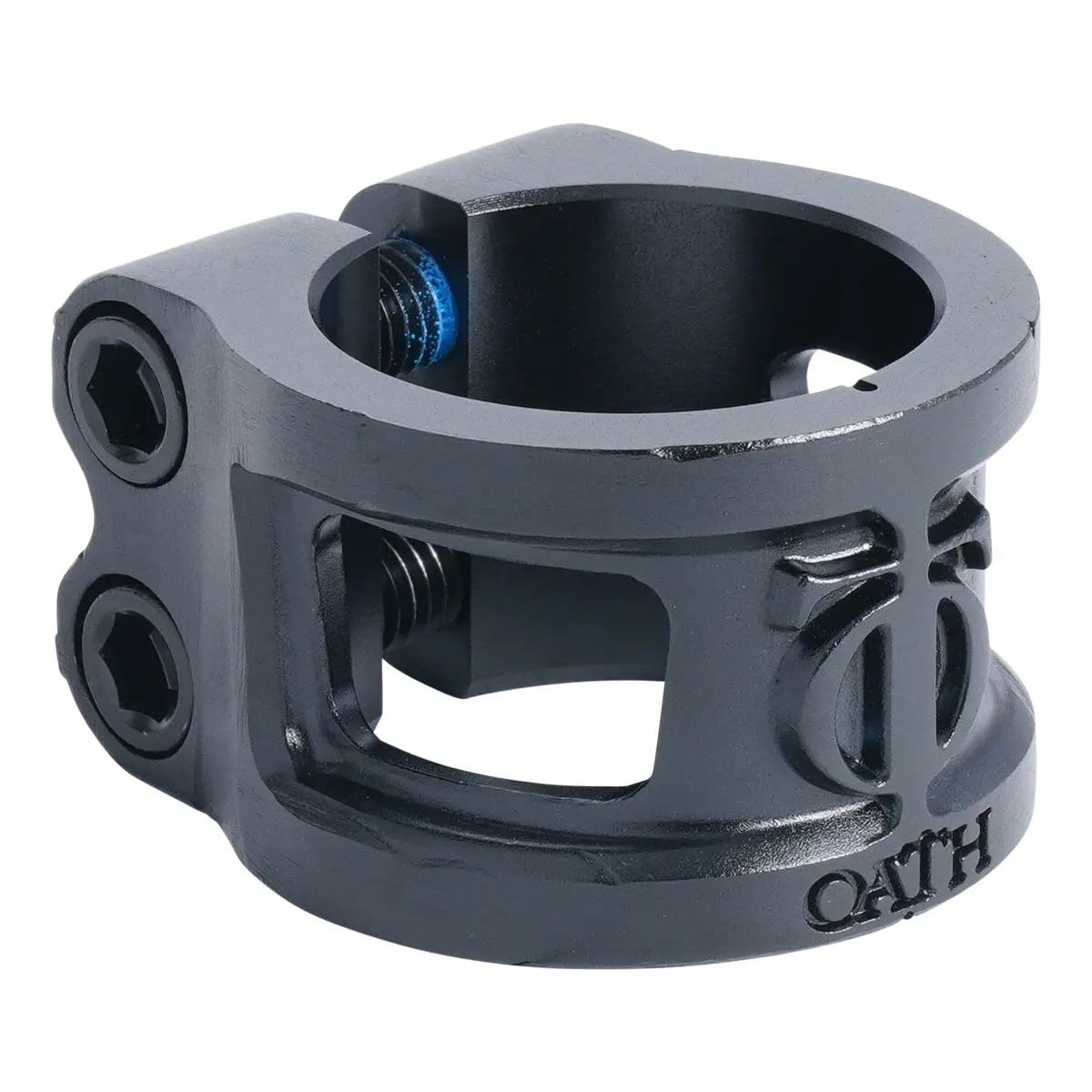 Oath Cage V2 Alloy Hic/Ihc Scooter Clamp, Anodised Satin Black 1