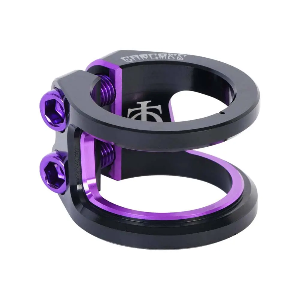 Oath Carcass 2 Bolt Clamp, Black/Purple 1