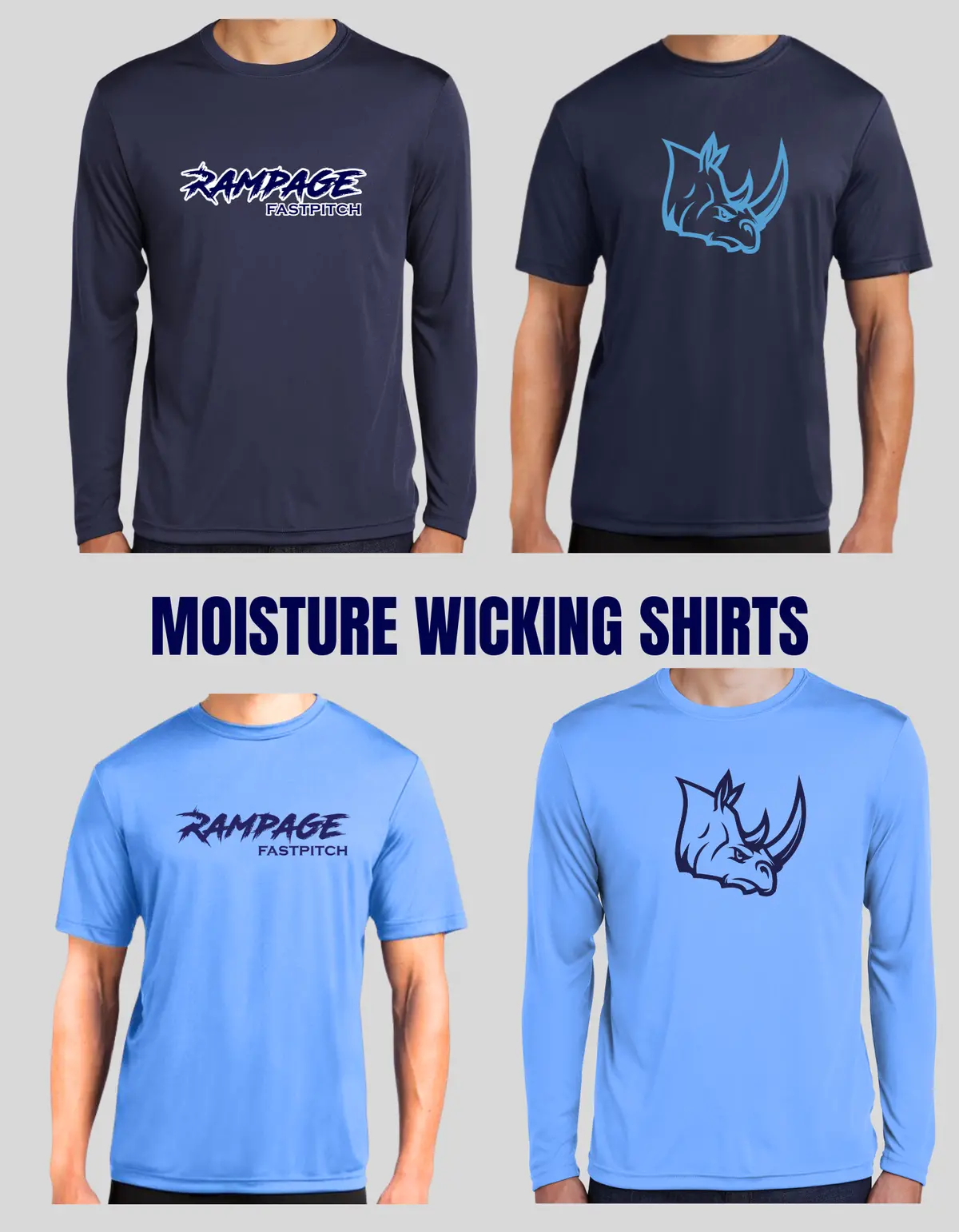 Rampage Moisture Wicking Shirt 1