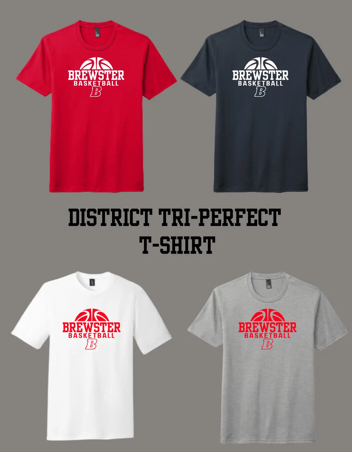 Brewster Basketball T-Shirt 1