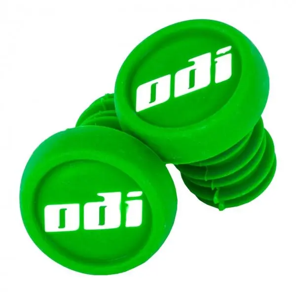 Odi Push In Scooter/Bmx Bar End Plugs Pair, Green 1