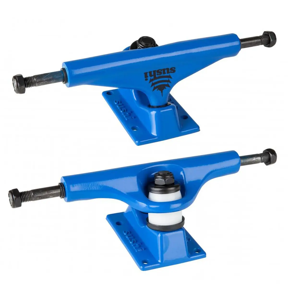Sushi Pagoda 5.25 Skateboard Trucks, Blue 1