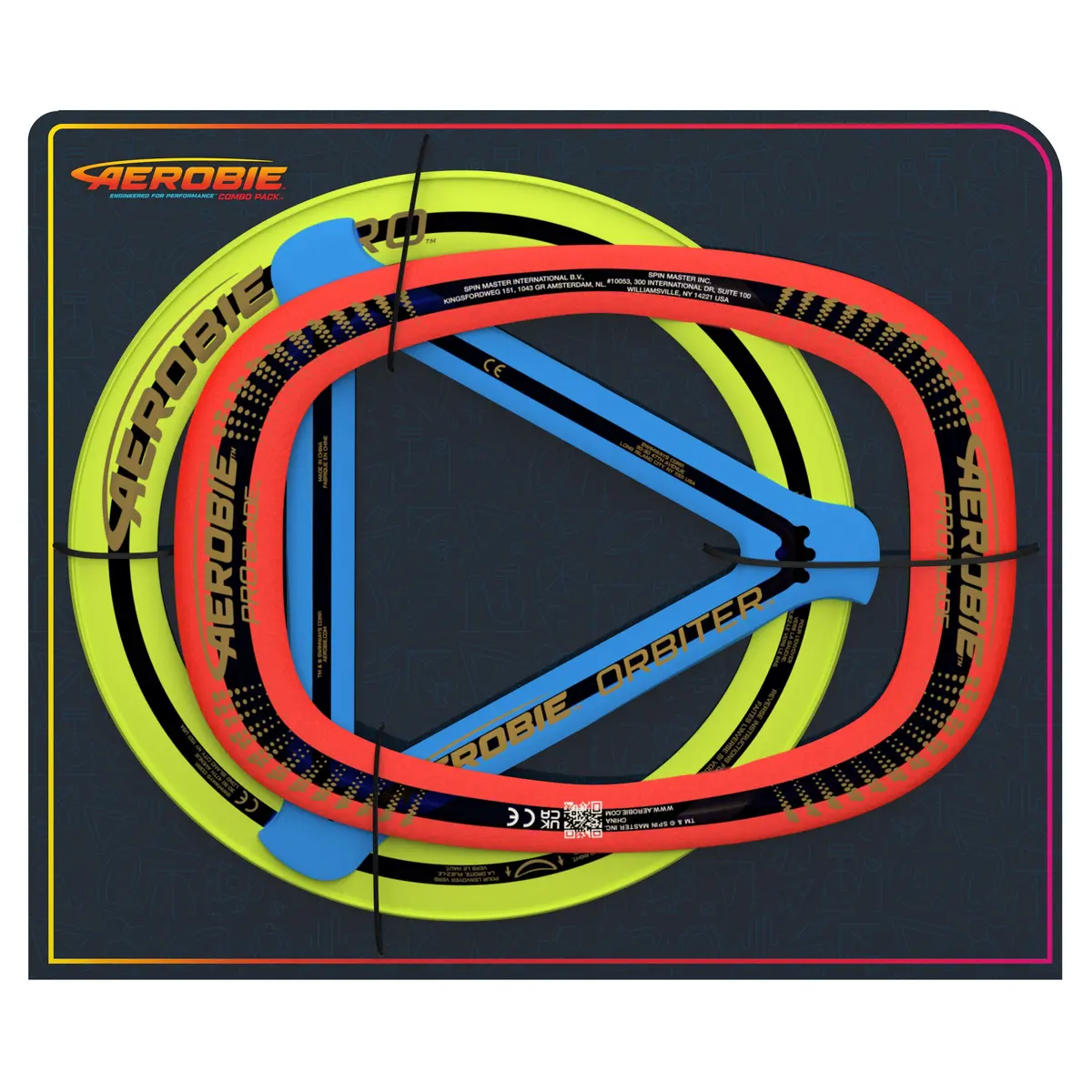 Aerobie Frisbee Ring Combo Pack, 3 Piece 1
