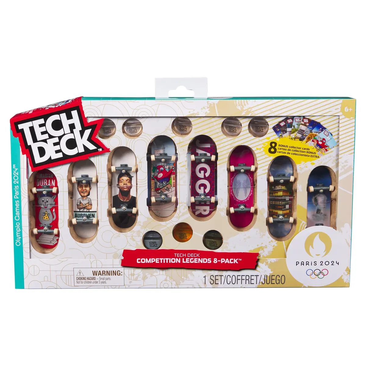 Tech Deck Olympic Competition Legends, 8-Pack 1
