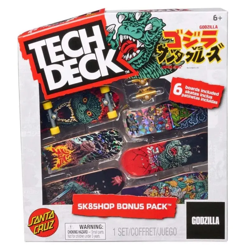Tech Deck Godzilla Sk8shop Bonus 6-Pack 1