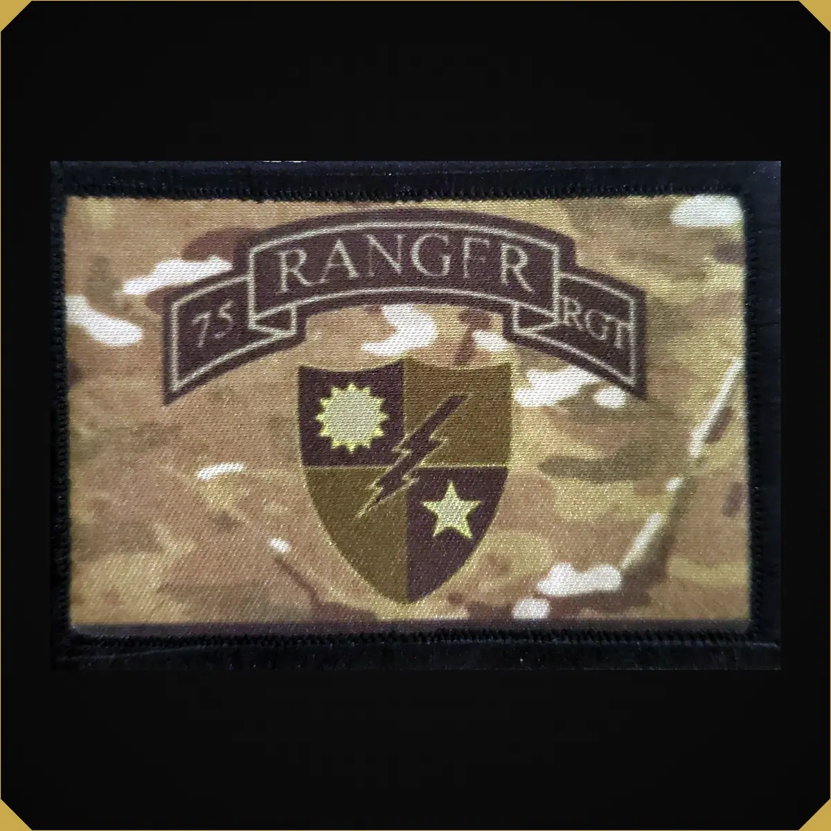75Th Ranger Battalion Subdued Multicam Morale Patch 1