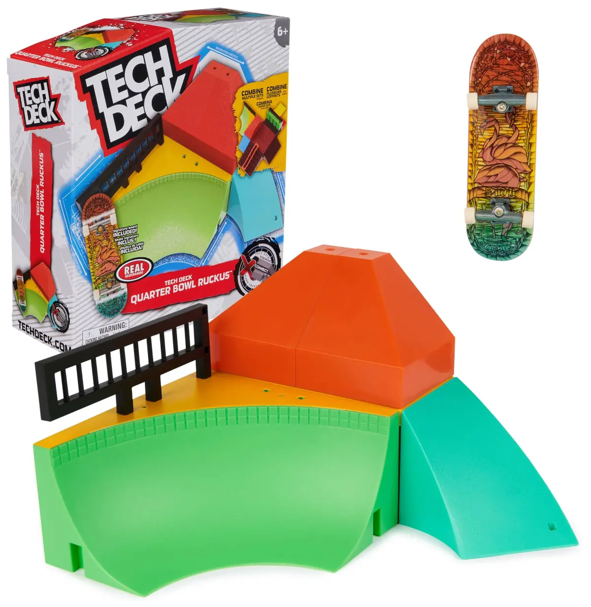 Tech Deck X-Connect Park Starter Kit - Quarter Bowl Ruckus 1