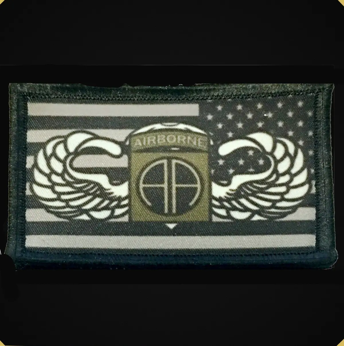 82Nd Airborne Jump Wings Morale Patch 1