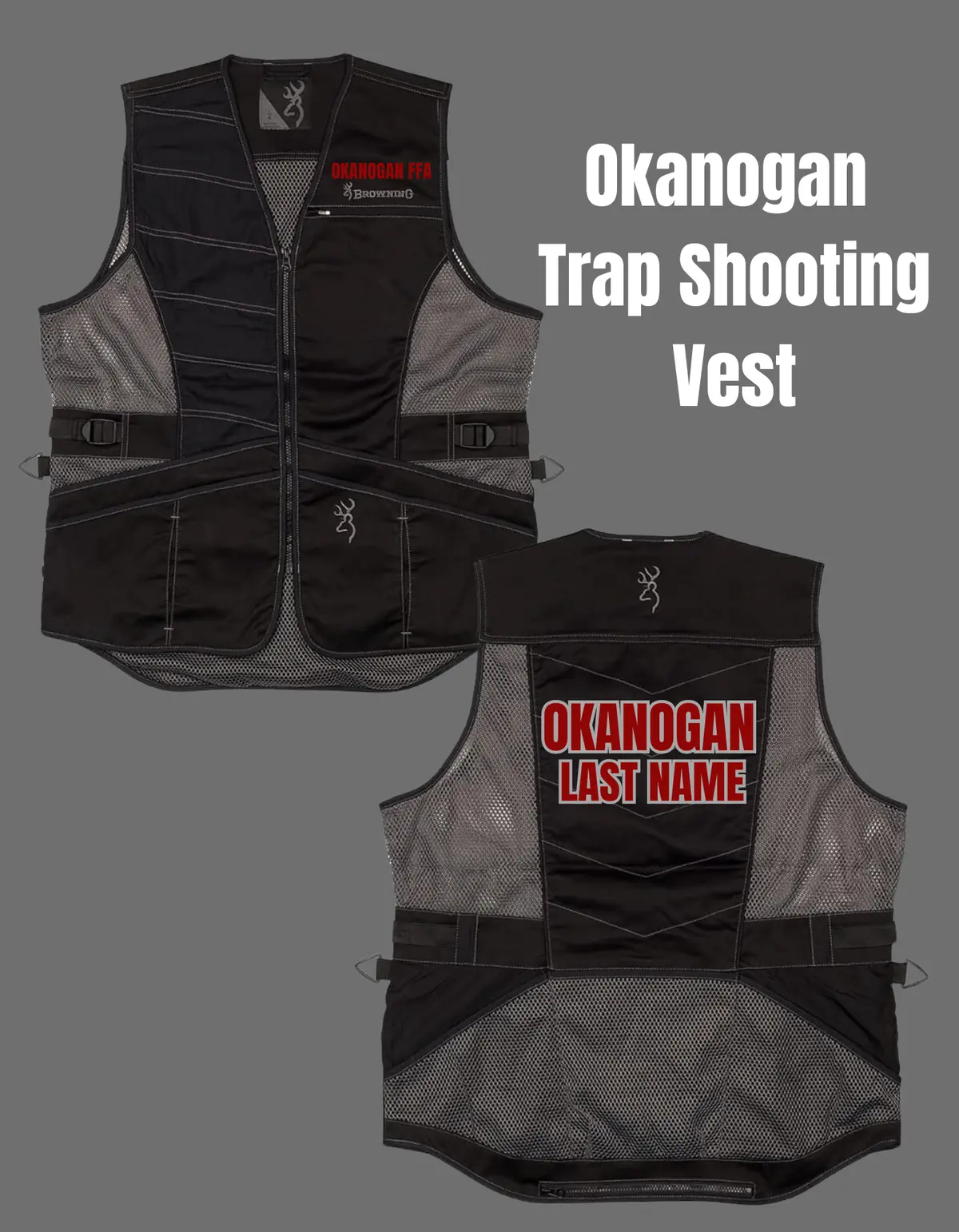 Okanogan Ffa Trap Shooting Team Vest 1