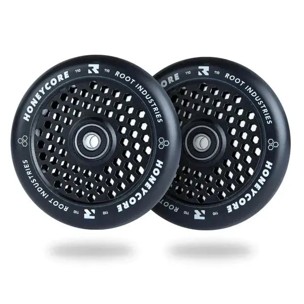 Root Industries Honeycore 110Mm Wheels - Black/Black 1