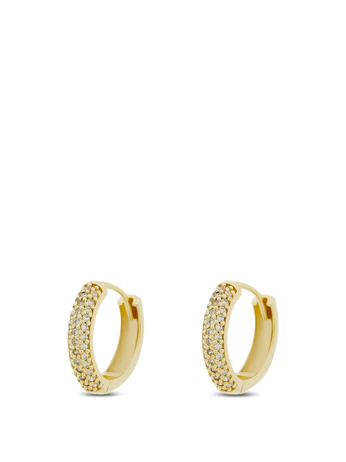 Dana Hoops Gold Vermeil 1
