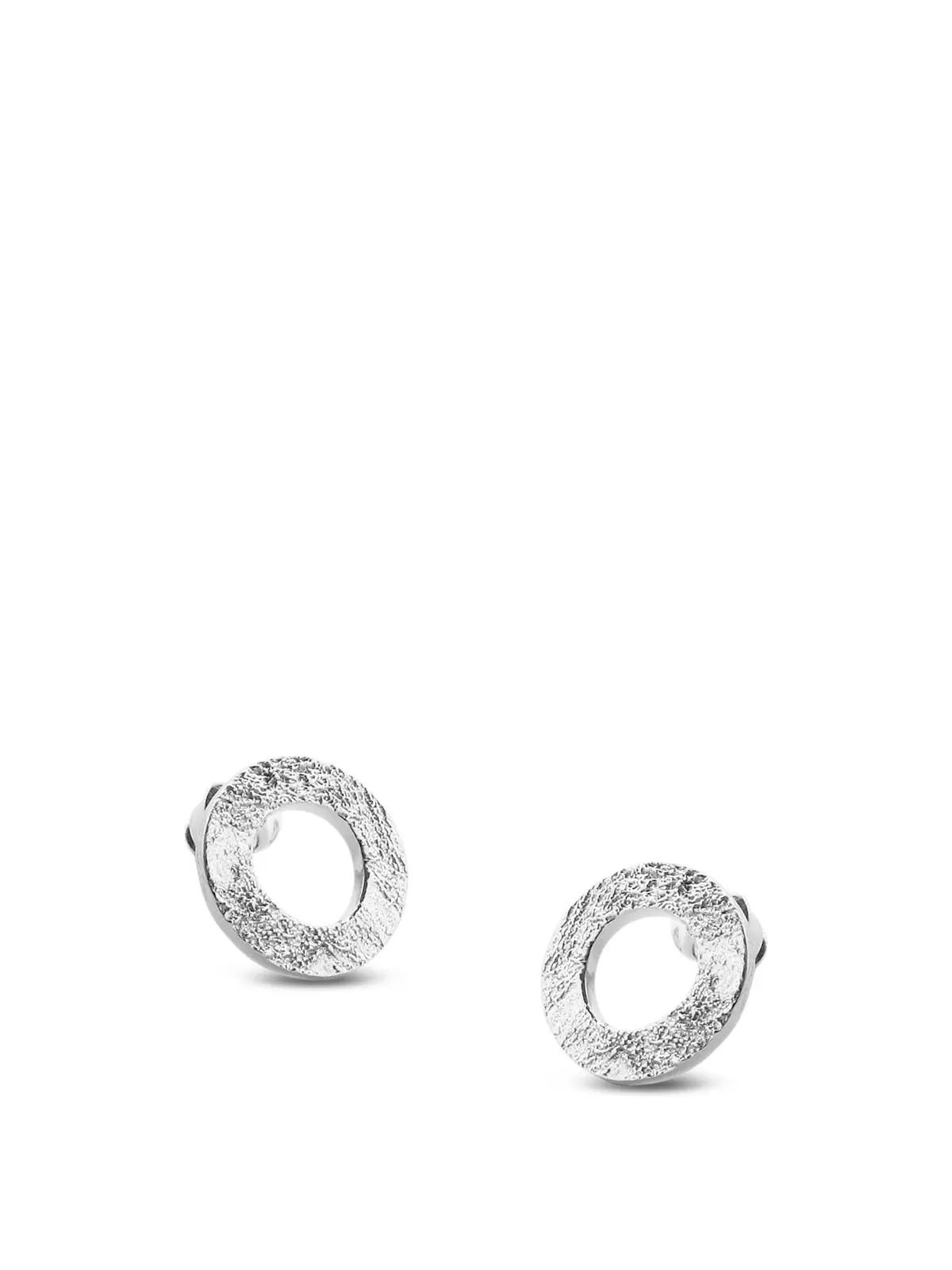 Mineral Earrings Silver 1