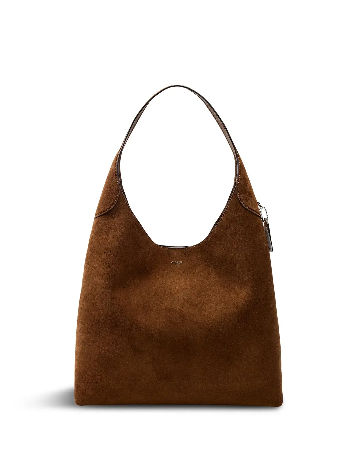 Suede Brooklyn Bag Warm Brown 1