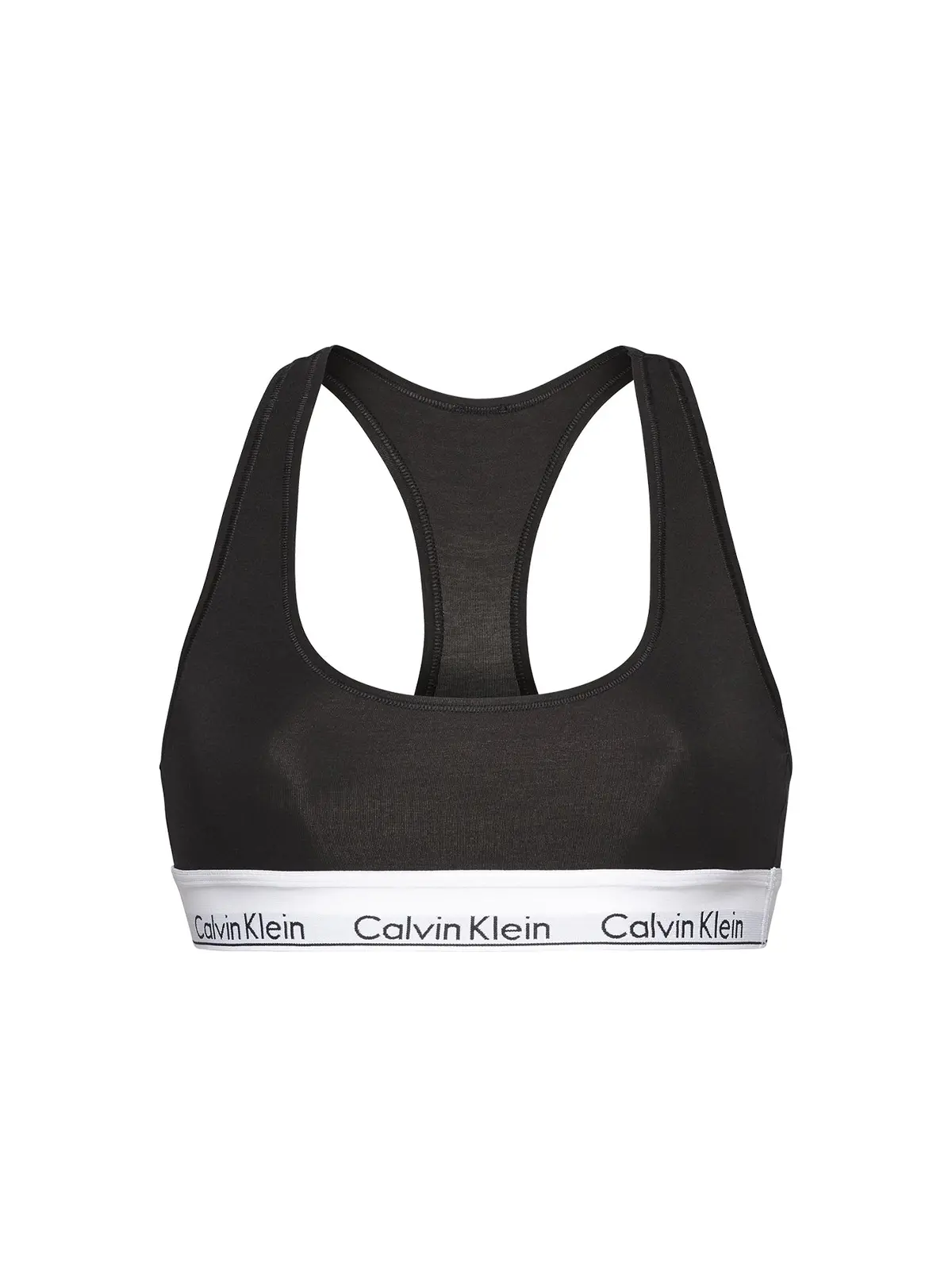 Icon Cotton Unlined Bralette Black 1