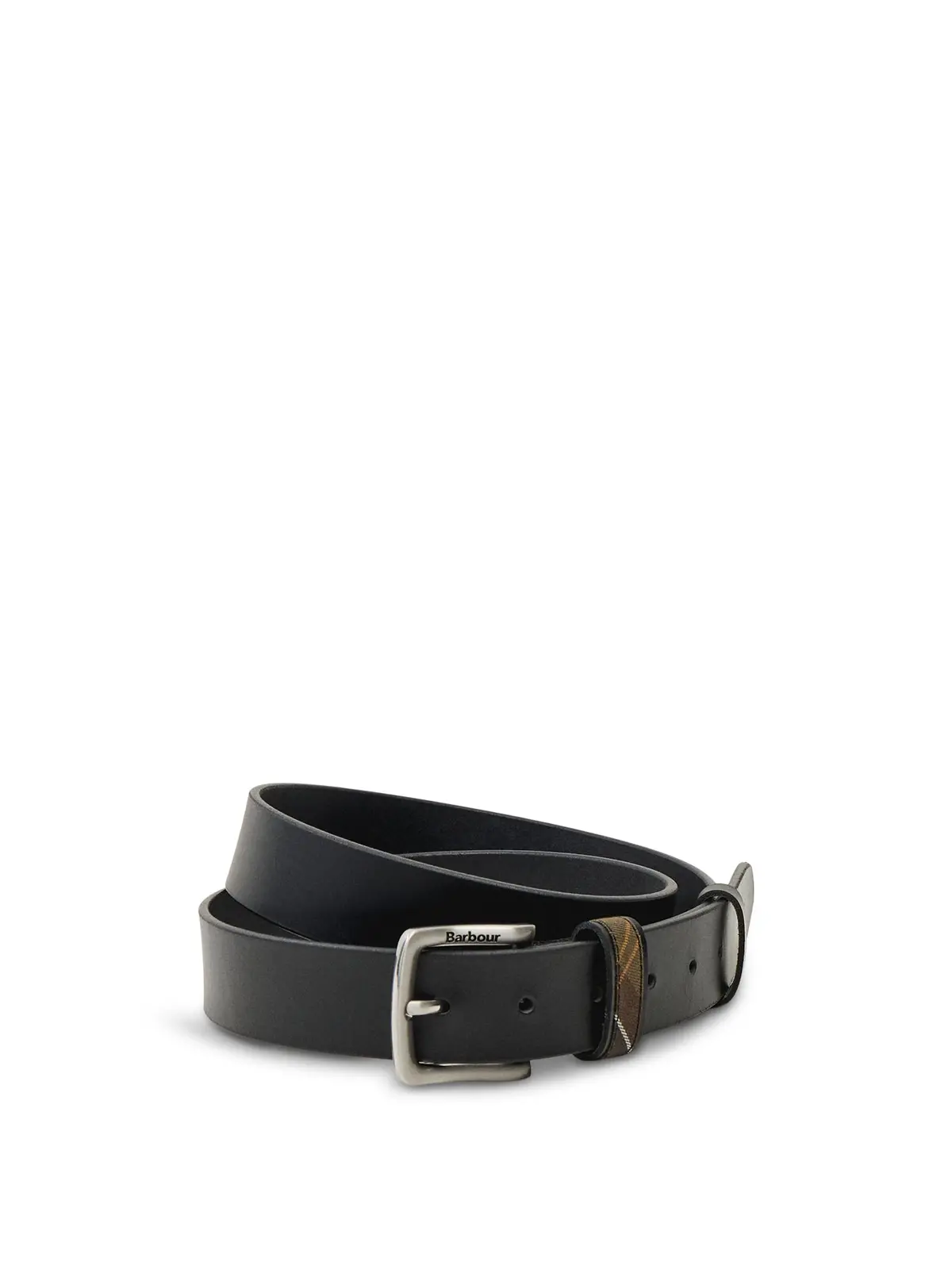 Barbour Esk Leather Belt Black 1