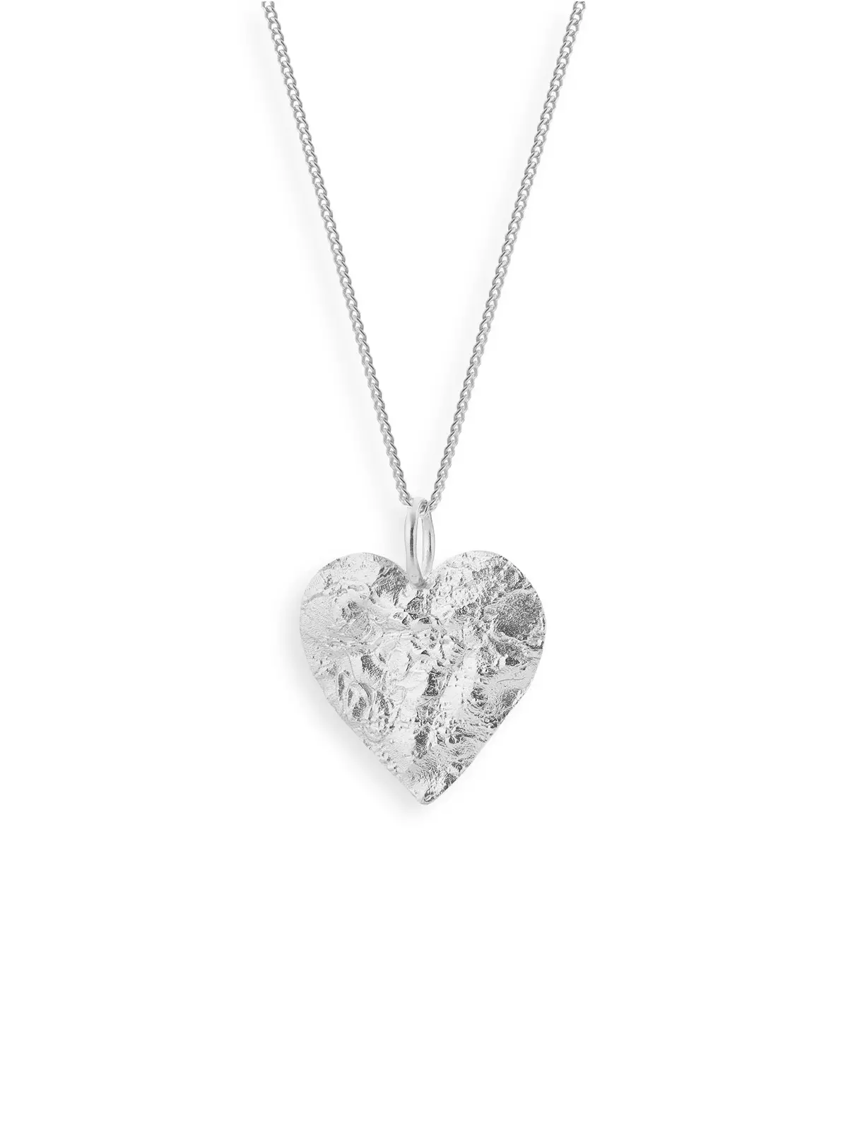 Revere Pendant Necklace Silver 1