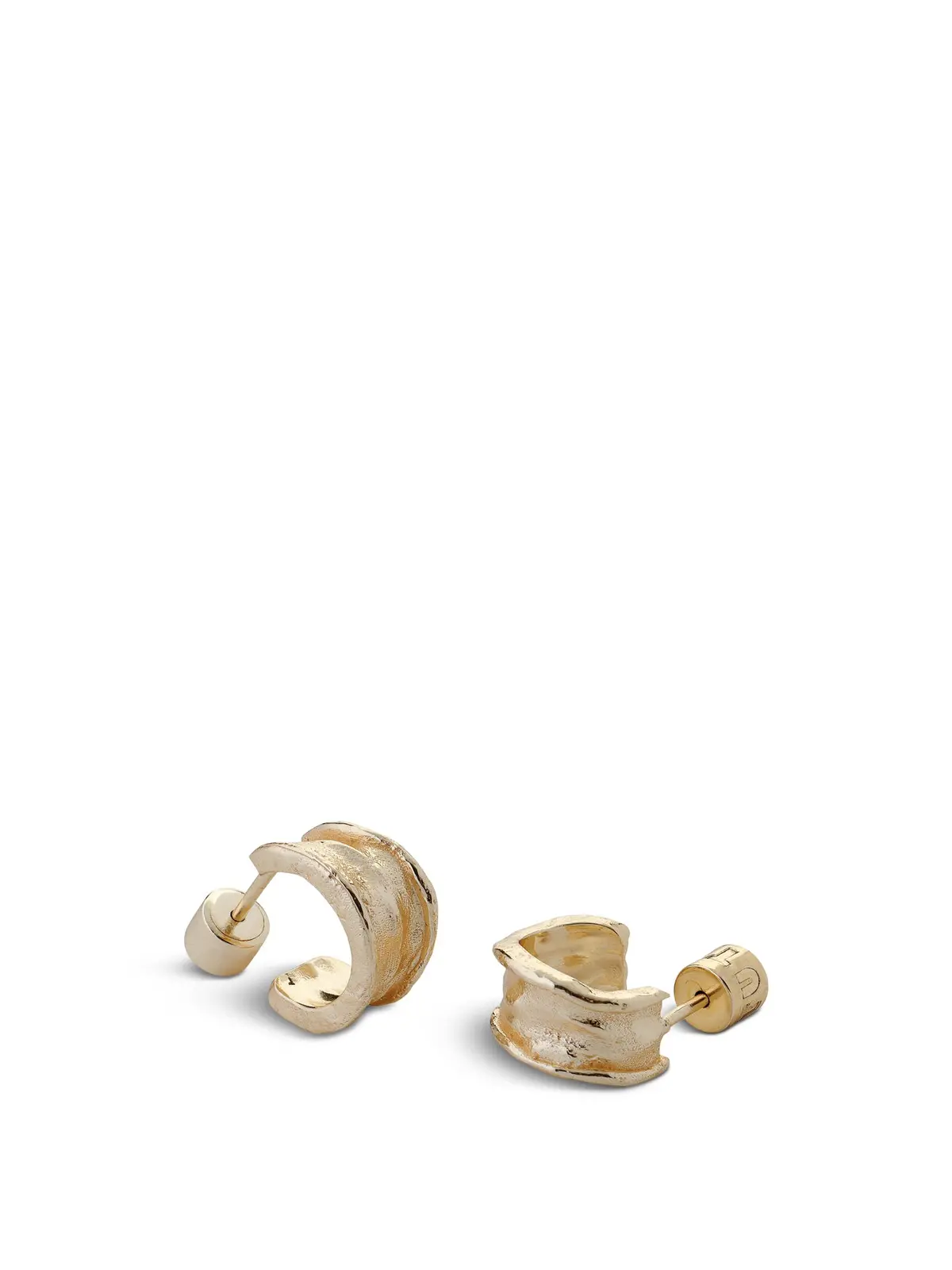 Driftline Earrings Gold 1