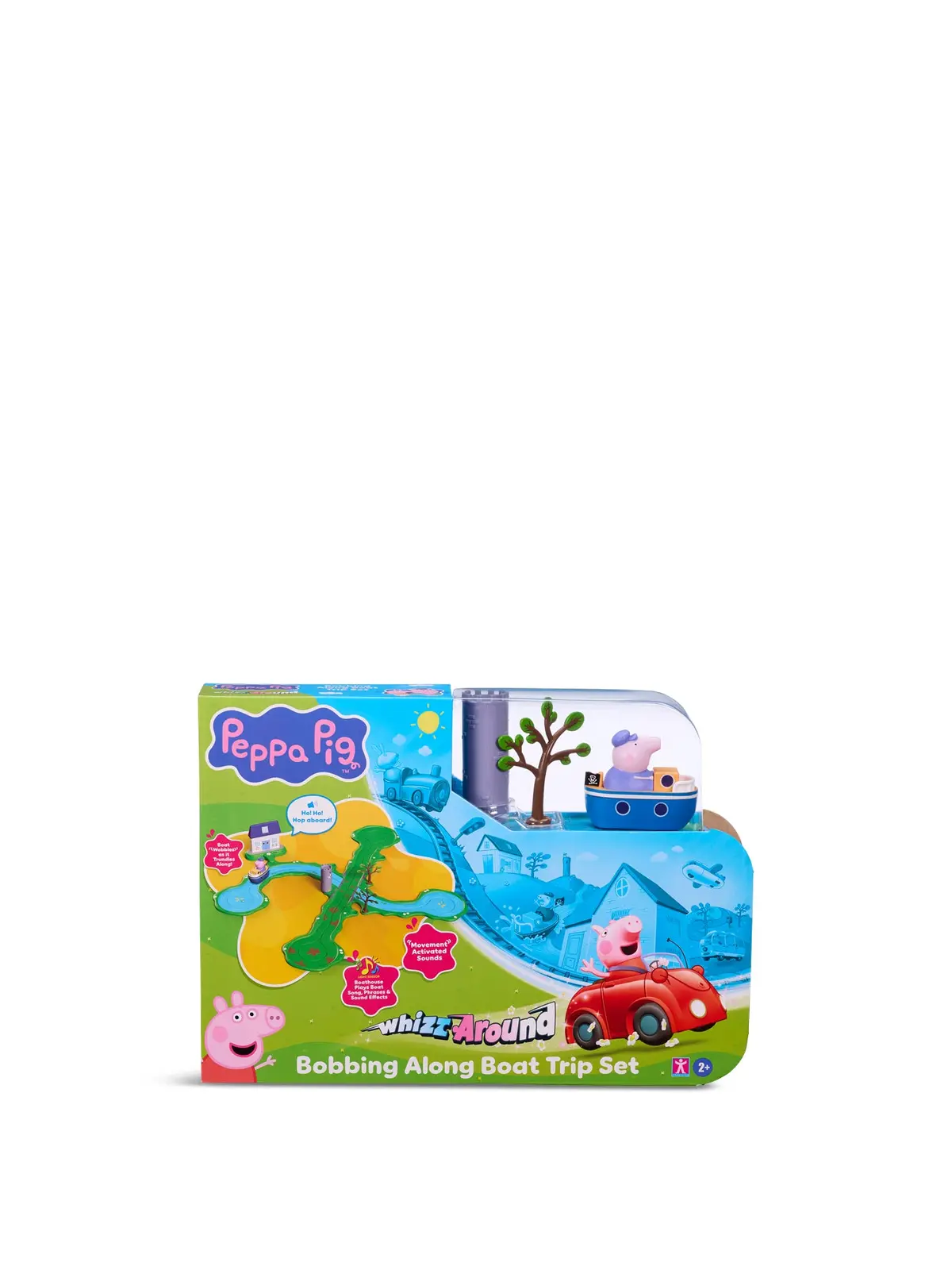 Peppa Pig Whizz Around Bobbing Along Boat Set 1