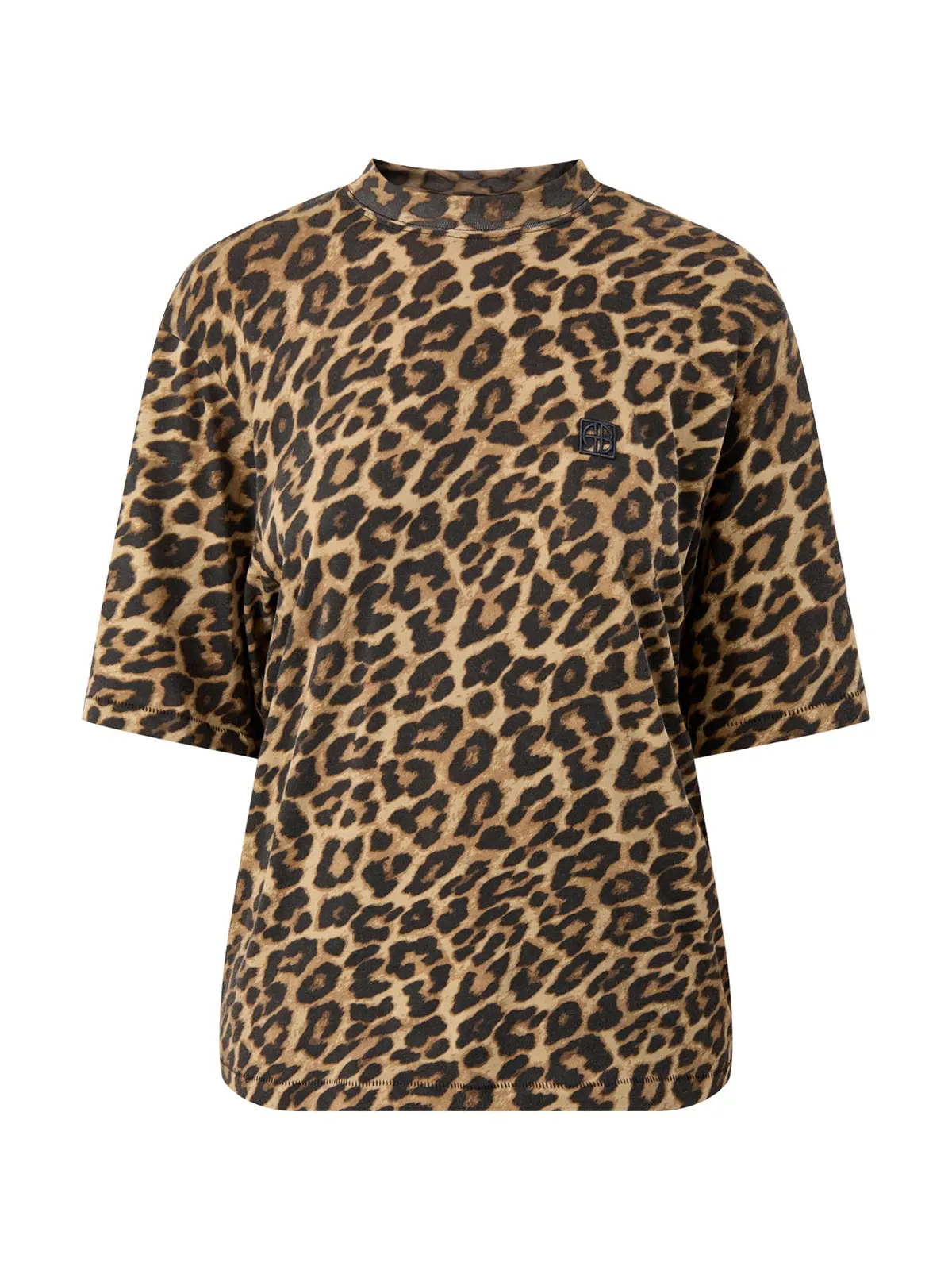 Avi Tee Black And Brown Leopard 1