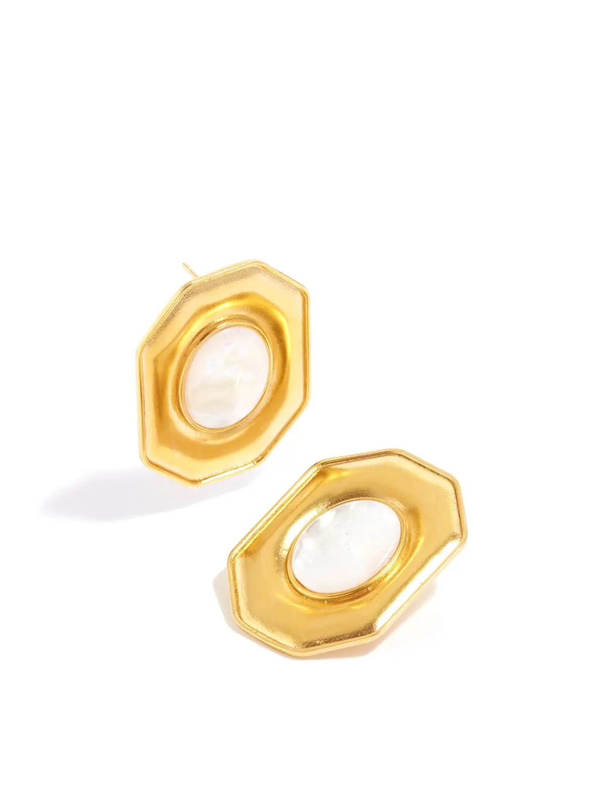 Joan Earrings White Gold 1