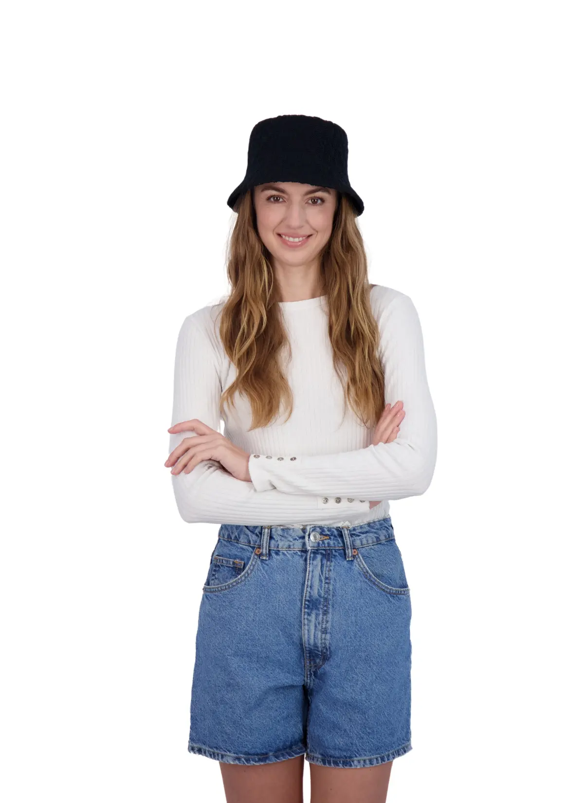 Banana Boat Slub Yarn Bucket Hat With Rope Trim 1