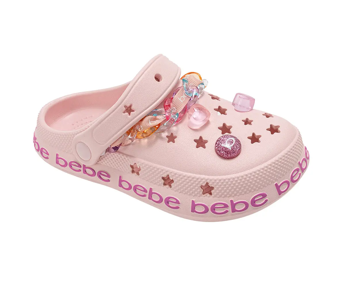 Bebe Girls' Sandals – Comfy Clogs, Cute Summer Shoes And Beach Sandals For Girls (Little Girl/Big Girl) 1