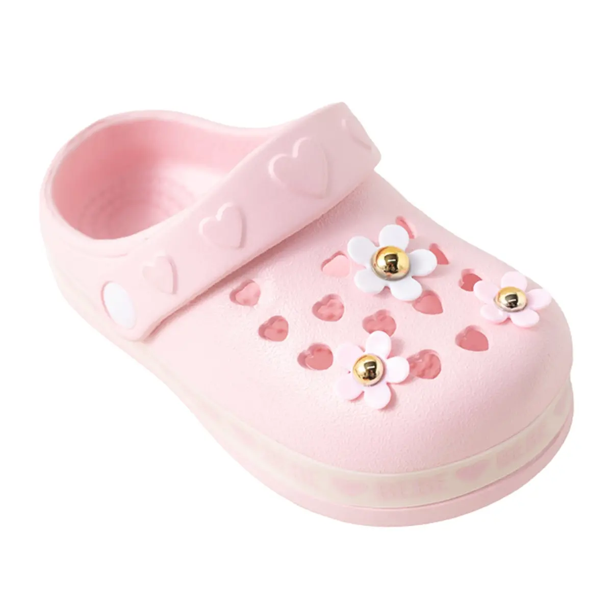 Bebe Girls' Sandals – Comfy Clogs, Cute Summer Shoes And Beach Sandals For Toddler Girls 1