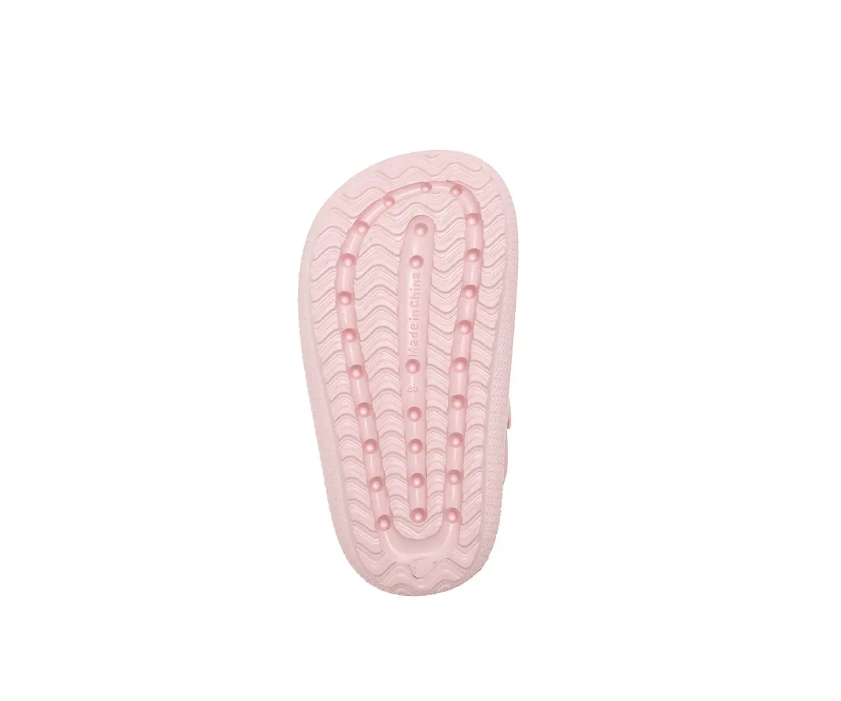 Bebe Toddler Girl's Lightweight Eva Slide With Cherry Charms 7