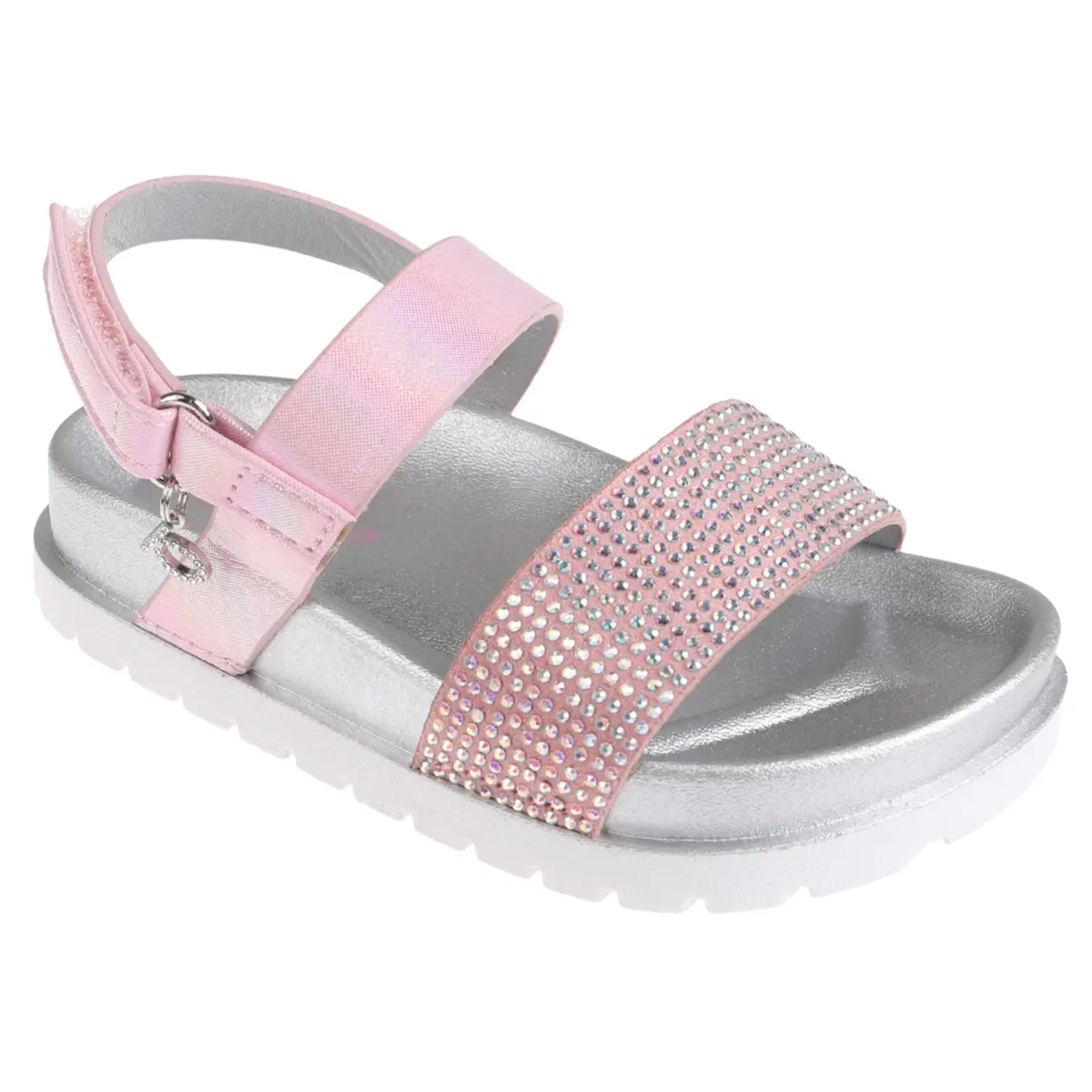 Bebe Girls' Sandals - Cute And Sparkly Toddler Girls' Summer Shoes, Perfect Beach Sandals For Toddlers 1