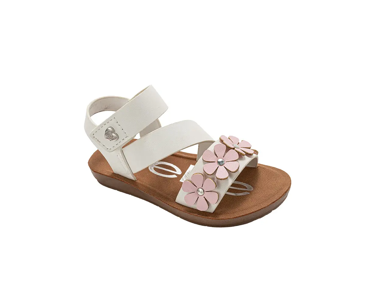 Bebe Toddler Girl's Sandals – Cute Flat Adjustable Summer Strappy Sandals For Little Girls 7