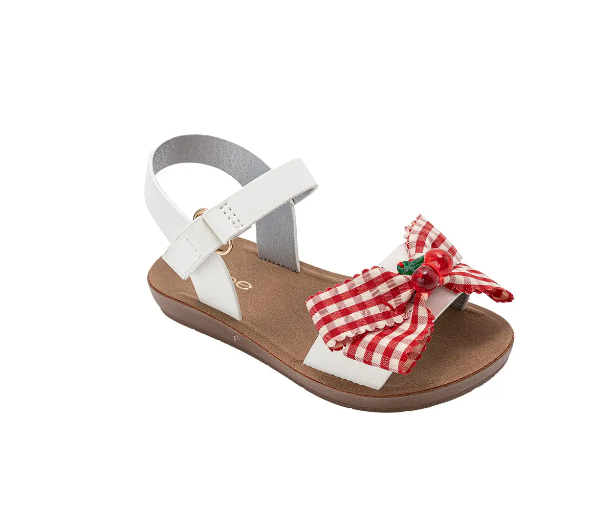 Bebe Toddler Girl's Sandals – Cute Fashion Flat Sandals And Summer Shoes With Ankle Strap (Toddler-Little Kid-Big Kid) 1