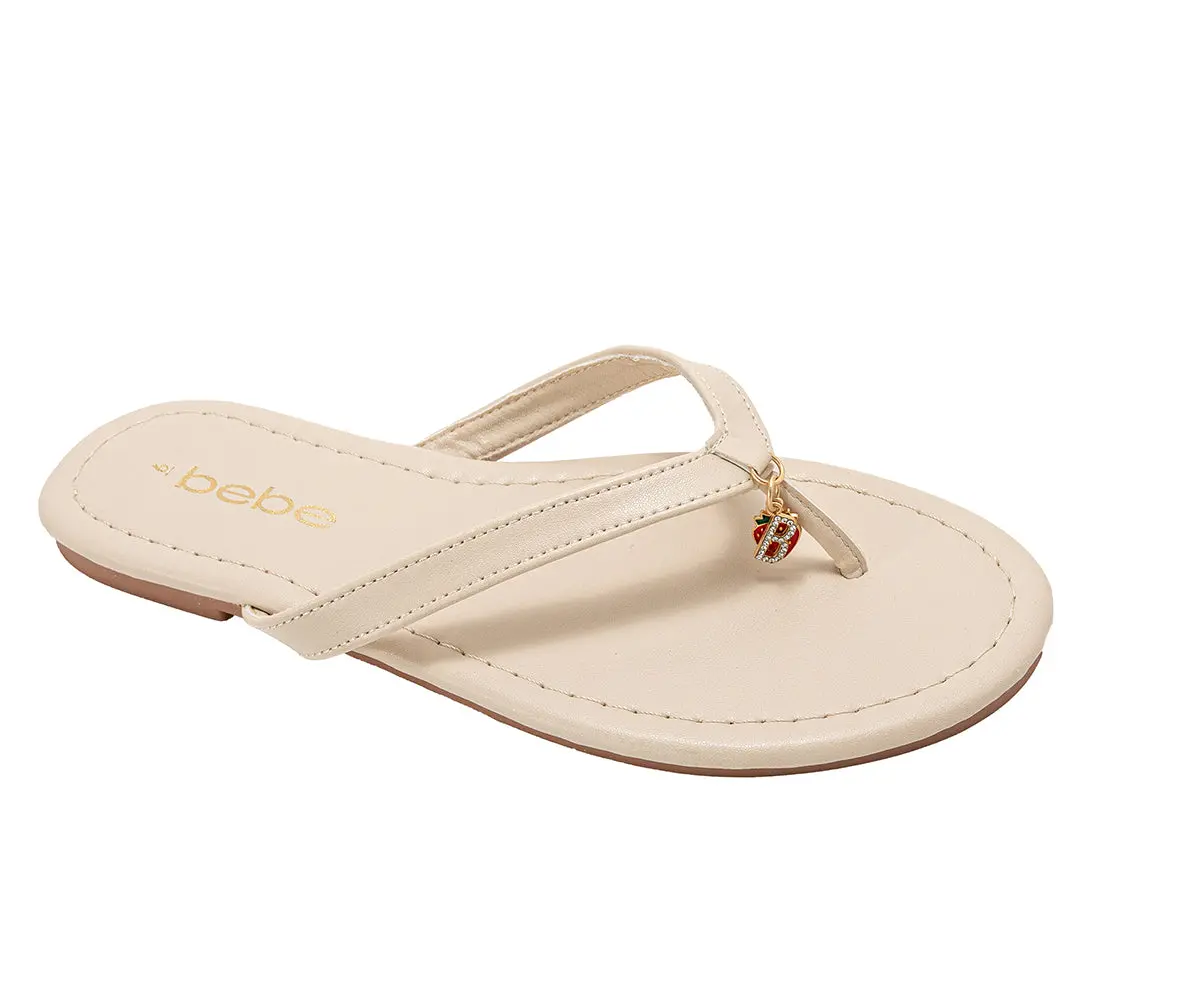 Bebe Women’S Flat Sandals – Cute Summer Sandals For Women, Stylish Beach Shoes And Flats 1