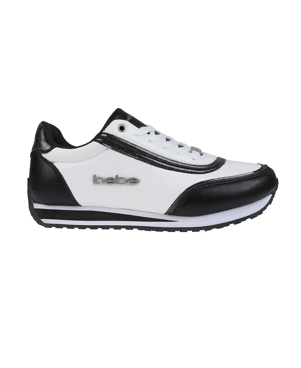 Bebe Women's Versatile And Comfortable Sneaker With Mixed Materials 2