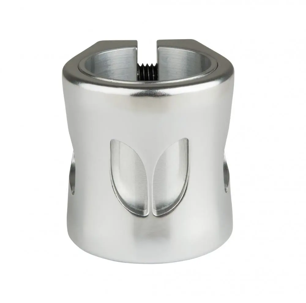 Blazer Pro Altus 2 Bolt Scooter Clamp, Silver Anodised 1