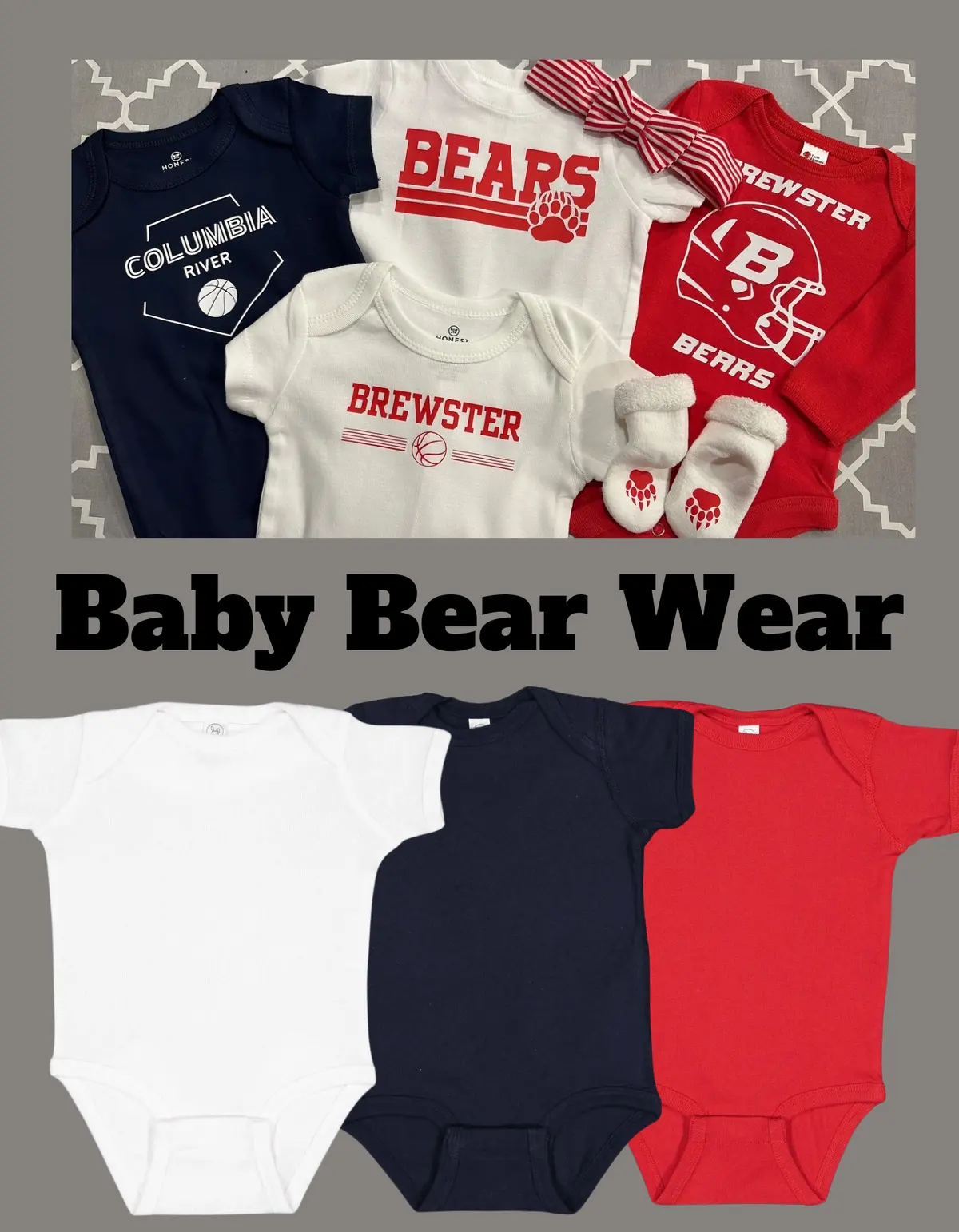 Baby Bear Wear! 1