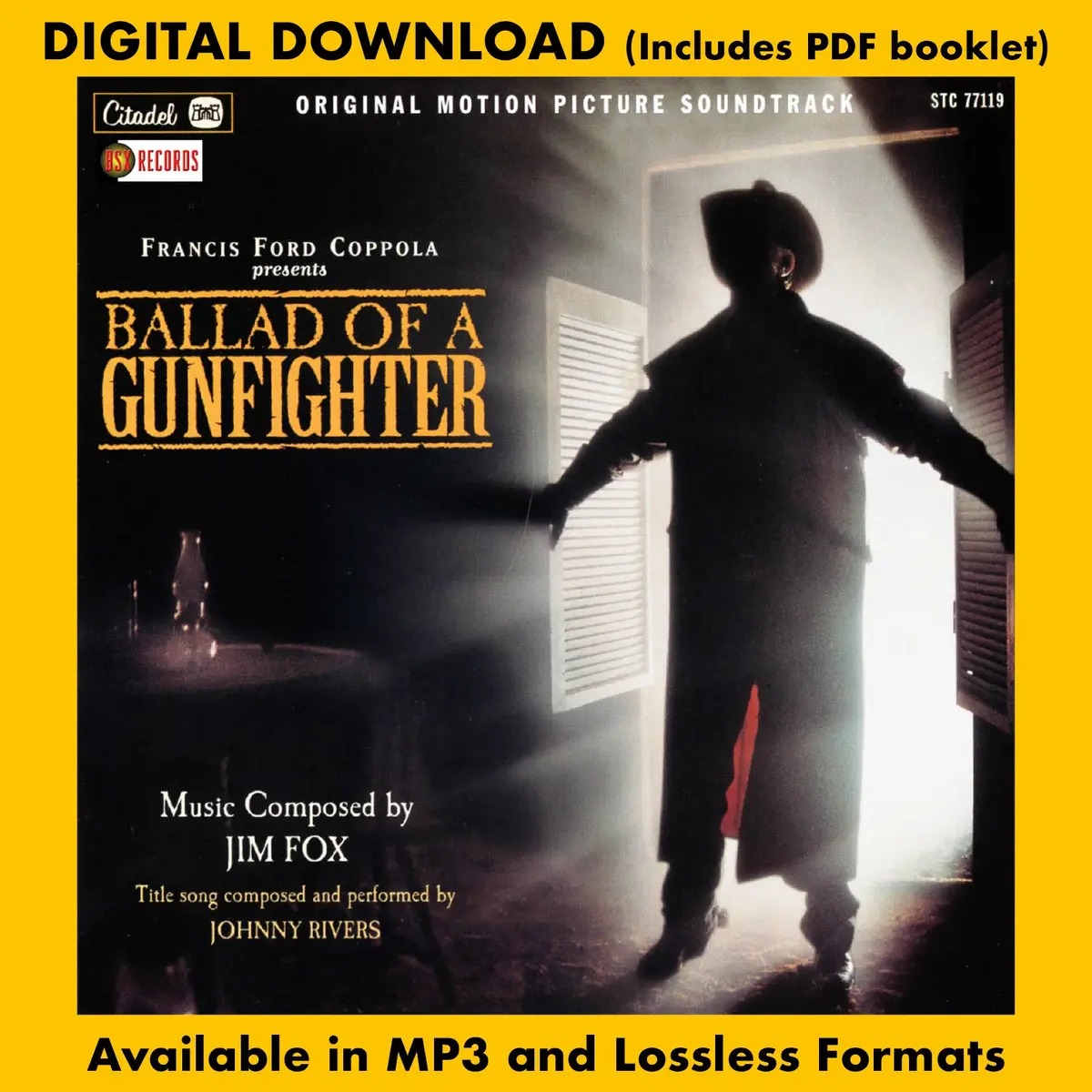 Ballad Of A Gunfighter - Original Motion Picture Soundtrack By Jim Cox 1