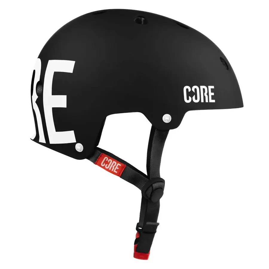 Core Street Helmet, Black/White 1