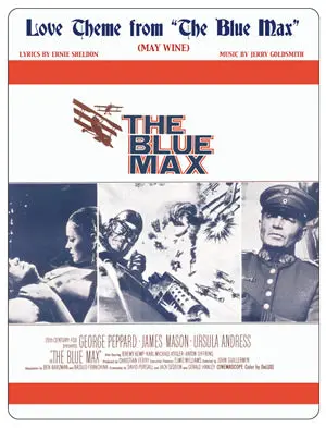 The Blue Max: Love Theme (May Wine) - Sheet Music 1