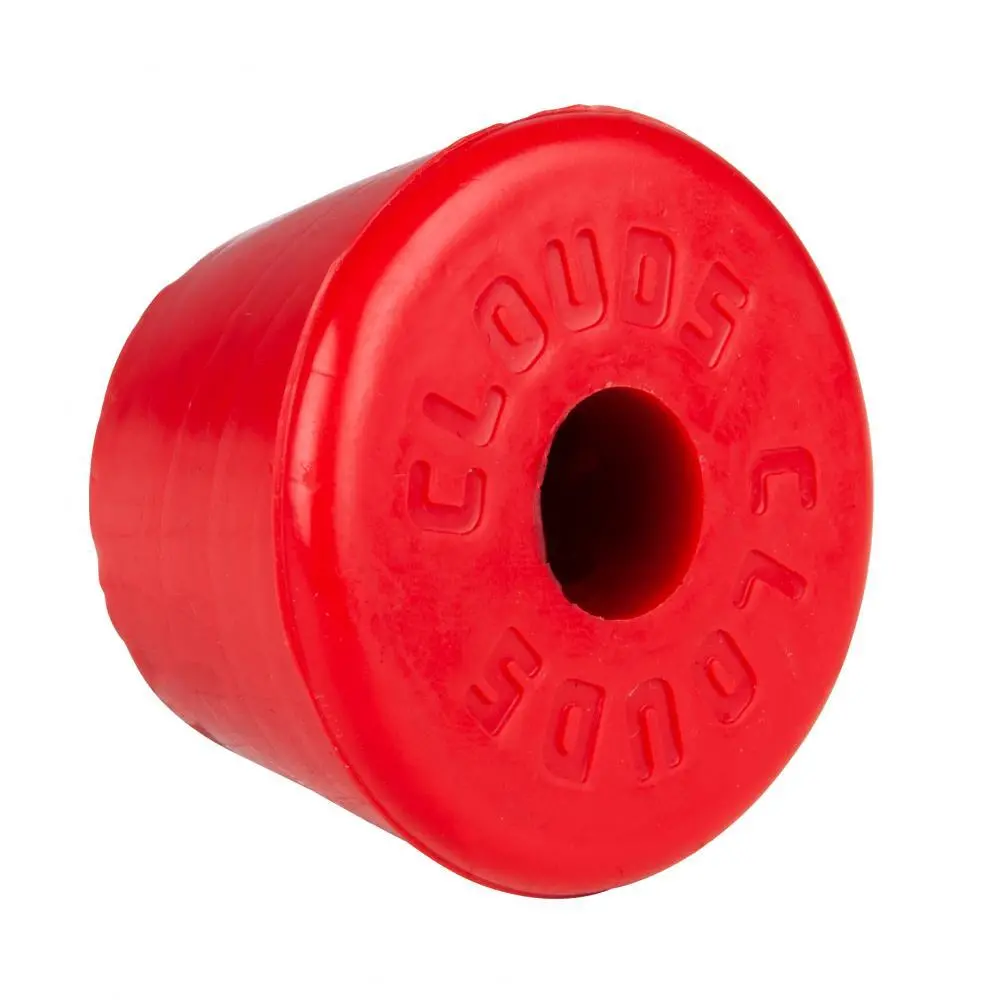 Clouds Rollerskate/Quadskate Rubber Toestop, Red 1