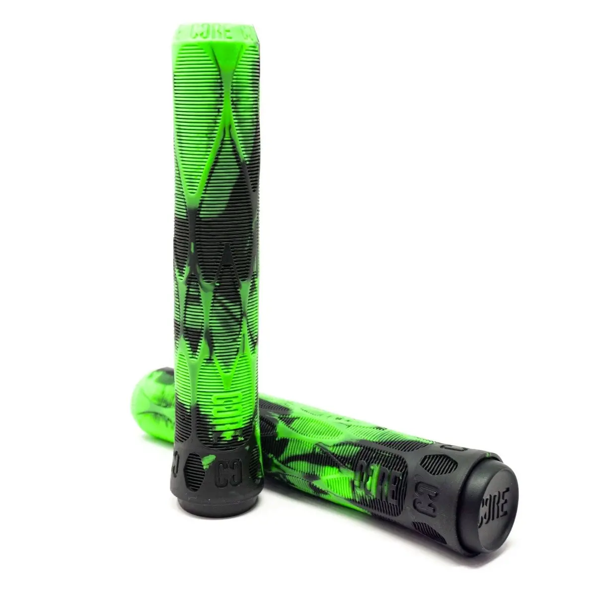 Core Pro Handlebar Grips, Soft 170Mm – Hulk (Green/Black) 1