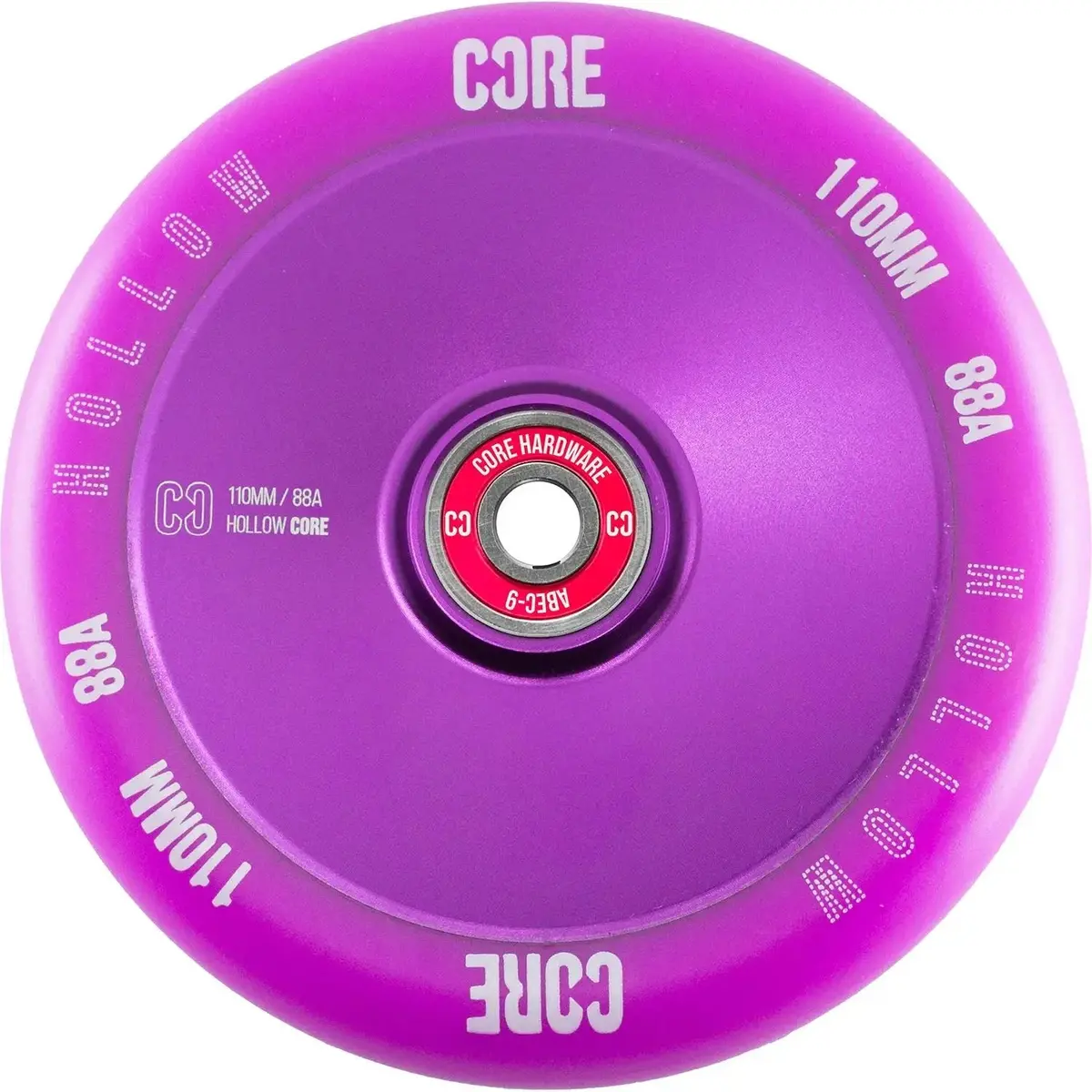 Core Hollow Stunt Scooter Wheel V2 110Mm - Purple 1